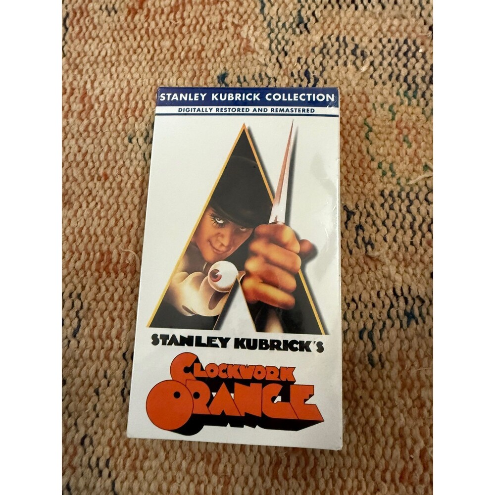A Clockwork Orange VHS 1999 Stanley Kubrick Collection NEW! Factory Sealed Rare